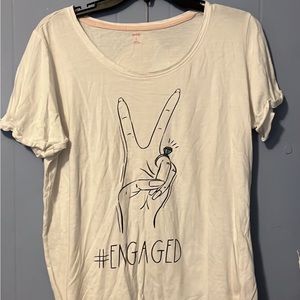 Engaged tee